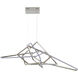 Canada LED 53 inch Chrome LED Chandelier Ceiling Light